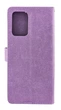 Чохол книжка Leather Flip для Motorola Edge 50 Fusion на магніті з підставкою бузковий з малюнком Метелики - зображення 3