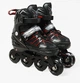Роликовые коньки Best Roller 09-98 L колеса PU светятся (размер 39-43). Black (193052) - изображение 1