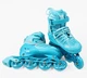 Роликовые коньки Best Roller 16-09 М колеса PU светятся (размер 34-38). Blue (193050) - изображение 2