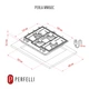 Варочная поверхность на металле PERFELLI PERLA MW60C INOX - изображение 2