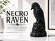 Статуетка ворон на черепах Necro Raven. Aivory - изображение 2