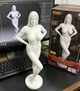 Фігурка DIY не розфарбована European American Female Curvy Buttocks Ample BreastsМодель Іграшка 11-12 см - изображение 6