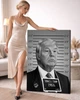 Стильна картина для офісу та кабінету «Картина з Дональдом Трампом» - 30х40 см - изображение 5