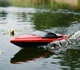 Катер на дистанційному пульті керування Racing Boat, з акумулятором 7,4 V, для гри в басейні або водоймищах, червоний - зображення 5
