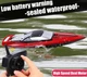 Катер на дистанційному пульті керування Racing Boat, з акумулятором 7,4 V, для гри в басейні або водоймищах, червоний - зображення 6