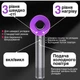 Профессиональный мощный фен для волос и укладки, 3 режима нагрева 3 скорости 1600W - изображение 3