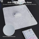 Ігрова скляна поверхня ATTACK SHARK CM05 / 450×400 мм / Склопад / White - зображення 7