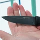Ніж Ganzo G806BW-BK, сталь 8Cr14, з чохлом, чорний колір - зображення 3