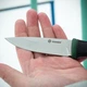 Ніж Ganzo G806-GB, сталь 8Cr14, з чохлом, зелений колір - зображення 4