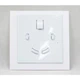 Лицевая панель вентилятора AirRoxy White Plexi Mat 01-161 - изображение 3