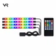 RGB LED підсвітка для мотоцикла 4PCS з пультом керування IP67 - зображення 1
