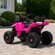 Дитячий електроквадроцикл BAMBI M 6378EL-8 рожевий (EVA, экокожа, Bluetooth) - зображення 4