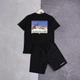 Мужской летний костюм Patagonia шорты+футболка 2XL черный (KPTG01) - изображение 3