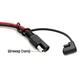 Коннектор SAE-SAE на рамке 2-контактный разъем штекер SAE 14AWG с рамкой - изображение 4