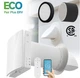 Побутовий рекуператор повітря ECO Pair 1.2 WiFi з датчиками вологості - зображення 1