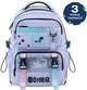 Набір Kite Sakura рюкзак + пенал + сумка для взуття Бузковий (SET_K26-1022M-1) - зображення 2