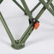 Комфортный раскладной стул MA560 Green с размером 45x93x58см Зеленый Удобное складное кресло для отдыха и рыбалки - изображение 3