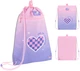 Набір Kite Charming рюкзак + пенал + сумка для взуття Рожевий (SET_K26-555S-4) - зображення 14