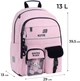 Набір Kite Quirky & Cute рюкзак + пенал + сумка для взуття Рожевий (SET_K26-584M-1) - зображення 4