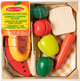 Zestaw do zabawy Melissa & Doug Drewniane jedzenie do krojenia 806106 (0681147005327) - obraz 1