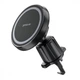 Автомобильный держатель Proove Carbon Magnetic Air Outlet Car Mount Magnetic Ring black - изображение 1