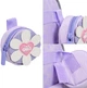 Рюкзак детский YES K-37XS Flower Smile 32x24x12 см Purple (5056574463555) - изображение 9