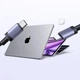 Кабель UGREEN L528 USB-C to USB-C PD 3.0 100W 5A Fast Charging Cable 0.5m Space Gray (65831) - зображення 4