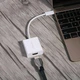 Адаптер UGREEN USB-C to HDMI Adapter White (40273) - зображення 4