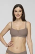 Бюстгальтер уплотненная чашка Marc & Andre W21-1364-TRS-SY коричневый 42 коричневый - изображение 1