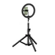 Набір для блогера RTAKO ZJ-ZBT01 Live Streaming Stand with Ring Light and Floor Tripod (6942063215400) - изображение 2