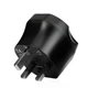 Адаптер для розетки ESSAGER global universal adapter UK Male to EU Female (ECTZH-YCC01-Z) - зображення 2