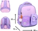 Рюкзак каркасный YES H-100S Little Kitty 35х28х15 см Purple (5056574459862) - изображение 3