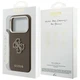 Чохол Guess FW Resin Logo для iPhone 17 Pro коричневий  (GUE005214) - зображення 8