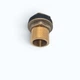 Врізка латунна в ємність 3/4" × 1/2" з внутрішньою різьбою та ущільненням - зображення 3