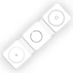 **Бездротова зарядна станція складна 3 в 1 для iPhone / Apple Watch / AirPods, магнітна MagSafe, USB Type-C, 25×7.5 см** - изображение 1