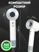 Фен для волосся професійний Super Hair Dryer 5в1 з тримачем білий + сірий - зображення 8