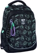 Рюкзак школьный YES TS-59M Signs 42х29х16 см Black (5056574460875) - изображение 1