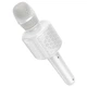 Портативная колонка микрофона Hoco L24 Shine Karaoke Microphone 5W White - изображение 4