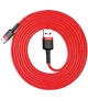 Кабель Baseus Cafule Series Cable USB to Type-C 3A 1m CATKLF-B09 Red+Red - зображення 5