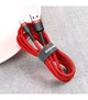 Кабель Baseus Cafule Series Cable USB to Type-C 3A 1m CATKLF-B09 Red+Red - зображення 6