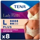 Урологические трусы Tena Lady Pants Plus для женщин Large 8 шт Creme (7322542297360) - изображение 1