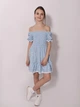 Сукня для дівчинки підлітка 152 Блакитний POLIN LINE (731172-152) - зображення 1