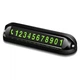 Автовизитка с номером телефона в машину для парковки XOKO Number Detect 001 (Парковочная карта) Black - изображение 1