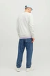 Свитшот Jack & Jones Jorsilverlake Crew Ln Beige 12242366-WHITEMELANGE M - изображение 3