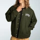 Бомбер RipNDip Fire Spirit Varsity Green RNDFAL24102 XL - изображение 5
