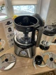 Кухонный комбайн Eisenbach Professional 8в1 1500 Вт 2.5 л многофункциональный кухонный комбайн с блендером соковыжималкой теркой шинковкой измельчителем насадками для теста овощей фруктов 4 скорости импульсный режим для дома и кухни - изображение 7