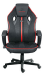 Fotel gamingowy Sofotel Master 242701 Black-Red (5903890632182) - obraz 1