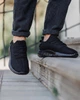 Кросівки Boost 350 Yeezy 41 (26 см) Full Black (арт 1365) - изображение 3