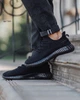 Кросівки Boost 350 Yeezy 41 (26 см) Full Black (арт 1365) - изображение 4