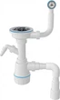 Кухонная мойка гранит GLOBUS LUX One 650х500 серый металлик (000021066) - изображение 2